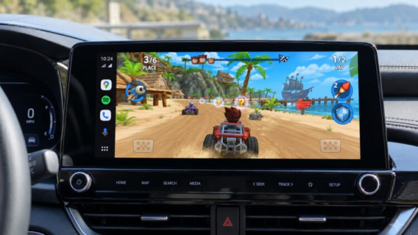 Игра Beach Buggy Racing 2 на Android Auto