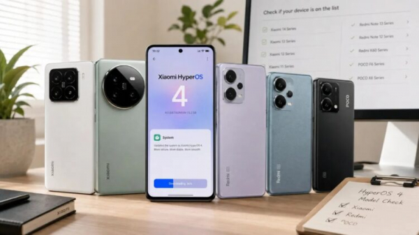 Смартфоны Xiaomi с обновлениями HyperOS