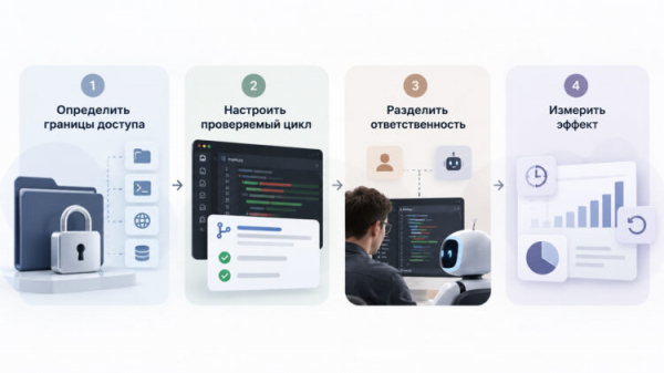 Этапы внедрения ИИ в разработку