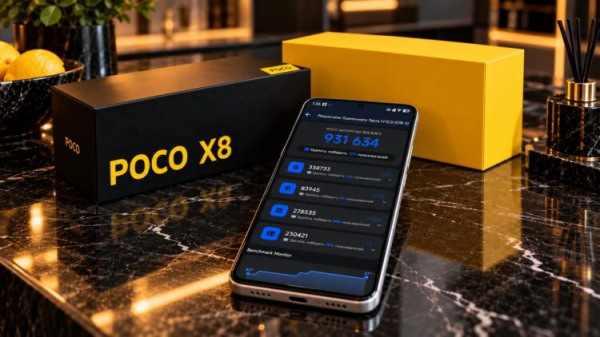 Производительность POCO X8 в AnTuTu