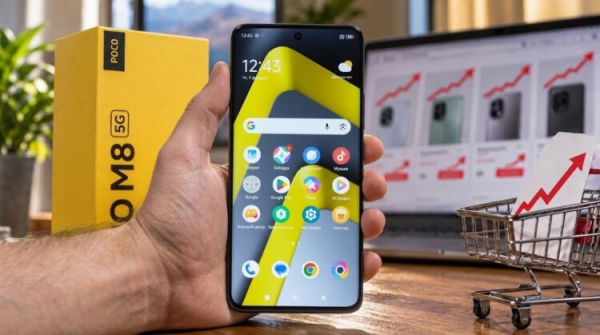 Экран смартфона POCO M8 5G