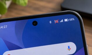 Перечёркнутый значок 5G на смартфоне